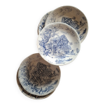 Lot de 14 assiettes anciennes gien