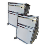 Lot de 2 caissons usm haller