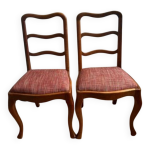 Lot de 2 chaises anciennes style louis philippe Lot de 2 chaises anciennes style louis philippe
