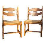 Lot de 2 chaises guillerme et chambon