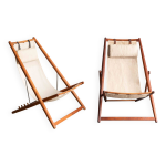 Lot de 2 chaises longues h55 de bjorn hulten pour bergaform