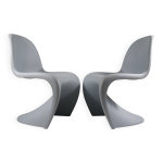 Lot de 2 chaises panton vitra (avant 2020)