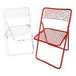Lot de 2 chaises ted net niels gammelgaard ikea circa 1970
