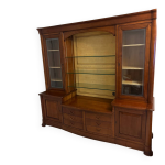 Lot de 2 meubles en bois massif