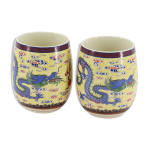 Lot de 2 mug chinois en cramique
