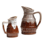Lot de 2 pichets  vin revol