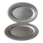 Lot de 2 plats ovales guy degrenne