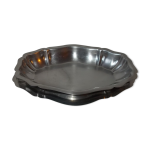 Lot de 2 plats ovales en inox
