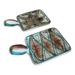 Lot de 2 polons  escargots robert picault