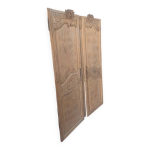 Lot de 2 portes armoire normande