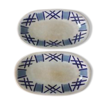 Lot de 2 raviers lunville k&g