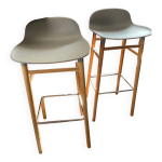 Lot 2 tabourets de bar normann copenhague Lot 2 tabourets de bar normann copenhague
