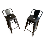 Lot de 2 tabourets tolix
