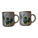 Lot de 2 tasses anglaises