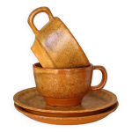 Lot de 2 tasses chocolat faence de quimper
