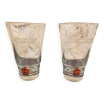 Lot de 2 verres  whisky jameson vintage