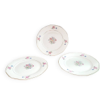 Lot de 3 assiettes nice de digoin sarreguemines