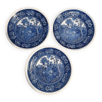 Lot de 3 assiettes plates villeroy & boch rusticana - avec dfauts