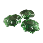 Lot 3 coupelles vertes