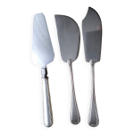 Lot de 3 couverts de service en mtal argent