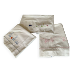 Lot de 3 draps pour lit bb