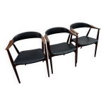 Lot de 3 fauteuils 213 th. harlev