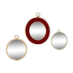 Lot de 3 miroirs bombés / convexe / oeil de sorcière artilux vintage 1960s Lot de 3 miroirs bombés / convexe / oeil de sorcière artilux vintage 1960s