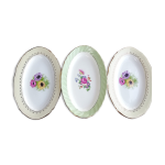 Lot de 3 raviers tons pastels