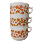 Lot de 3 tasses à café vintage Lot de 3 tasses à café vintage
