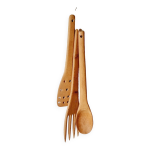 Lot 3 ustensiles de cuisine en bois