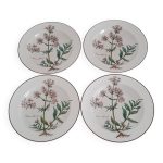 Lot de 4 assiettes creuses villeroy et boch - collection botanica Lot de 4 assiettes creuses villeroy et boch - collection botanica