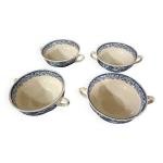 Lot de 4 bols  bouillon anglais   grindley stafffordshire