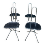 Lot de 4 chaises 70s