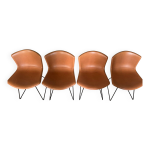 Lot de 4 chaises chaises bertoia