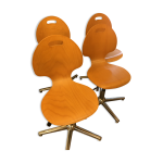 Lot de 4 chaises bureau