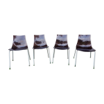 Lot de 4 chaises ice calligaris