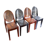 Lot 4 chaises philippe starck victoria ghost