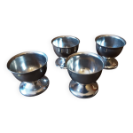 Lot de 4 coquetiers m�tal