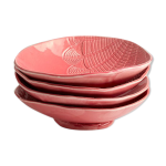 Lot de 4 coupelles malt rosa m