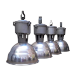 Lot de 4 suspensions industrielles xx° Lot de 4 suspensions industrielles xx°