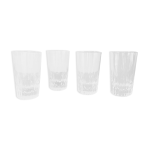 Lot de 4 verres baccarat Lot de 4 verres baccarat