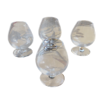 Lot de 4 verres en cristal de lorraine neuf Lot de 4 verres en cristal de lorraine neuf