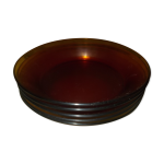 Lot 5 assiettes creuses duralex jaune