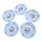 Lot de 5 assiettes  dessert arcopal