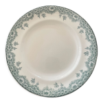 Lot de 5 assiettes plates terre de fer longwy Lot de 5 assiettes plates terre de fer longwy