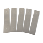 Lot de 5 plaques de propeté en verre biseauté gm Lot de 5 plaques de propeté en verre biseauté gm