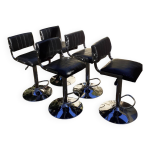 Lot de 5 tabourets de bar Lot de 5 tabourets de bar
