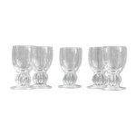 Lot de 5 verres  digestif lalique france