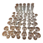 Lot de 59 verres en cristal style st louis