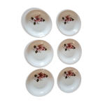 Lot de 6 assiettes